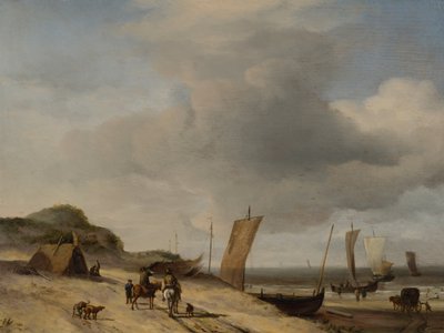 Dunes at Scheveningen by Adriaen van de Velde